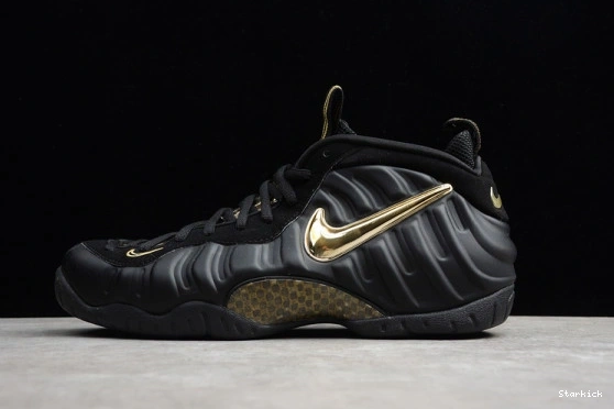 Metallic Gold 624041-009 Black Foamposite  Pro Air 1024
